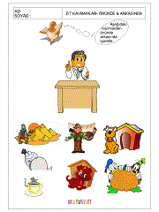 okul öncesi çocuklar için aynı kavramı bul örnek çalışma sayfaları